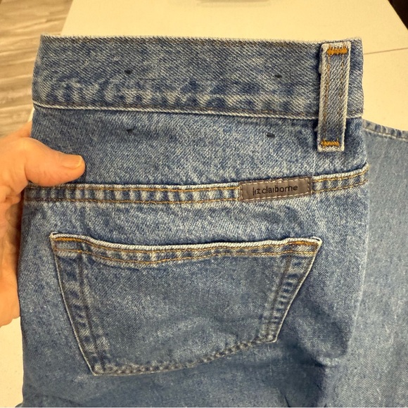 Liz Claiborne Classic Jeans Medium Wash Denim Mom High Waist Women’s Size 12R - Picture 13 of 13